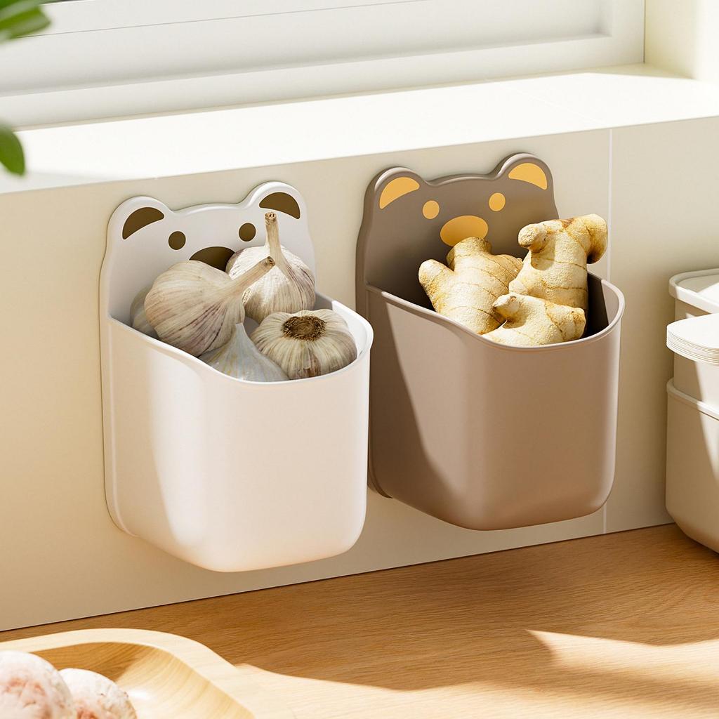 Nhà Bếp Treo Tường Tổ Chức Giỏ Treo Hộp Tắm Tiết Kiệm Không Gian Hộp Đựng Thoát Nước Cho Ký Túc Xá Văn Phòng Ký Túc Xá