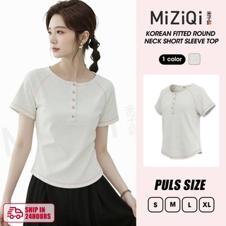 【Hạn giờ】 Áo Thun Tay Ngắn Phong Cách Hàn Quốc Mới Nhất, Màu Xám Cao Cấp, Dành Cho Hàng Ngày