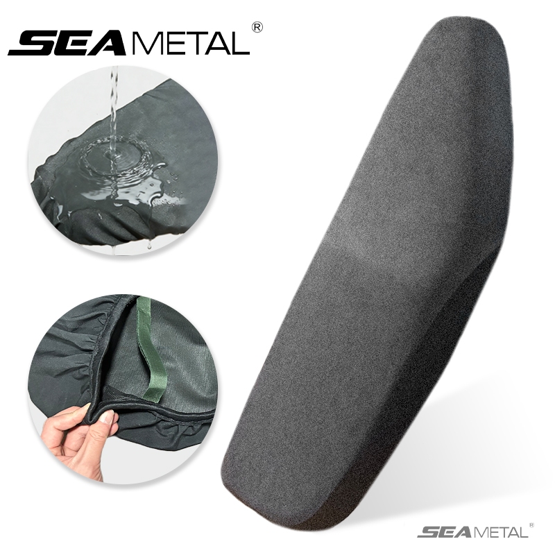 SEAMETAL Ghế Xe Máy Đa Năng Xe Máy Pad Bao Mềm Mại Thoải Mái Thoáng Khí Có Thảm Cho Xe Máy Phụ Kiện