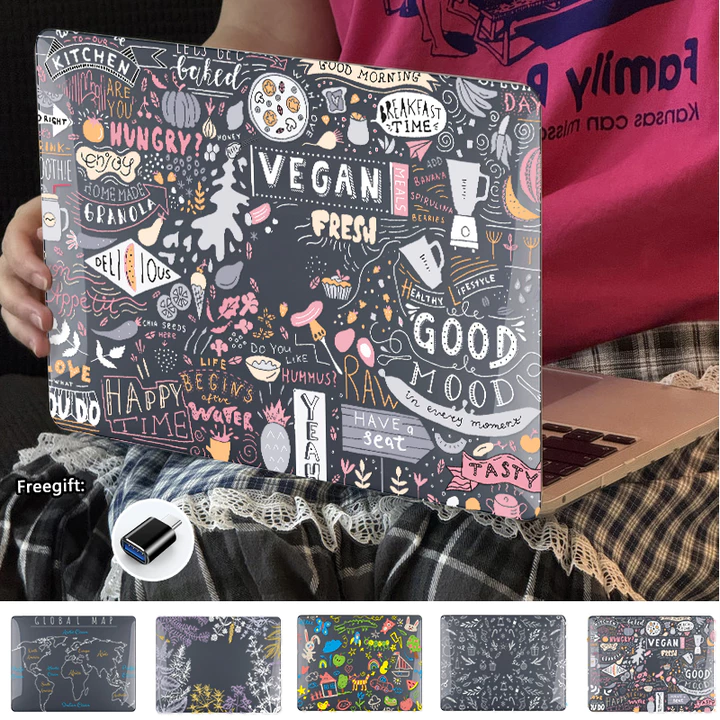 Ốp In Graffiti Nhiều Màu Sắc Cho 2025 Macbook Pro M5 A3434 Air M4 A3240 A3241 Pro13 M1 M2 A2338 Air M1 A2337 Air13 A2179 A1932 A1466 Air13 M3 A3113 M2 A2681 Pro14 M1 M2 M3 M4 Pro16
