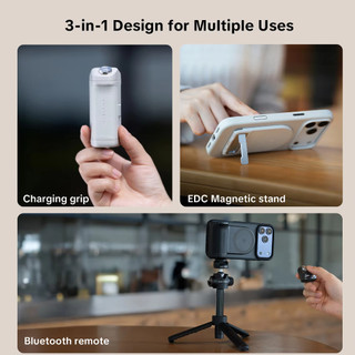PGYTECH Điện Thoại Di Động Chụp Ảnh Từ Tính Lấp Đầy Ánh Sáng MagCam Grip Bluetooth Điều Khiển Từ Xa Hỗ Trợ Camera Sạc Không Dây