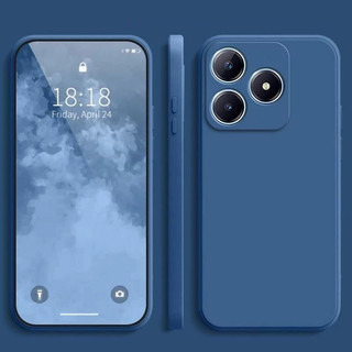 Dành Cho OPPO Realme 5 6 7 5i 6i 7i 5 Pro 6 Pro 7 Pro Realme C17 Ốp Điện Thoại Silicon Mềm Màu Nguyên Chất Chống Sốc