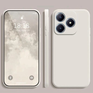 Dành Cho OPPO Realme 5 6 7 5i 6i 7i 5 Pro 6 Pro 7 Pro Realme C17 Ốp Điện Thoại Silicon Mềm Màu Nguyên Chất Chống Sốc