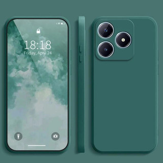 Dành Cho OPPO Realme 5 6 7 5i 6i 7i 5 Pro 6 Pro 7 Pro Realme C17 Ốp Điện Thoại Silicon Mềm Màu Nguyên Chất Chống Sốc