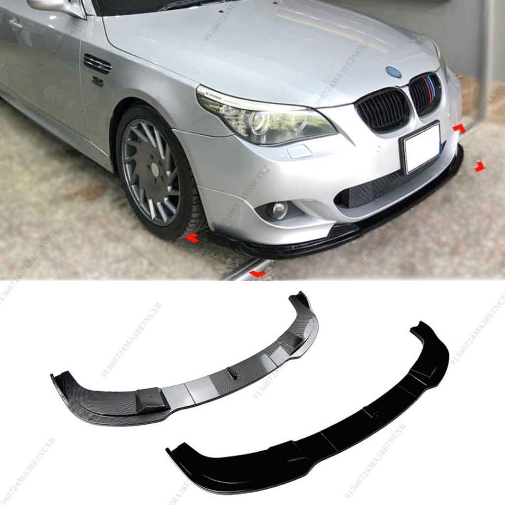 Dành Cho Xe BMW 5 Series E60 E61 2005 2006 2007 2008 2009 2010 M Phiên Bản Thể Thao MP Phong Cách Bộ Chia Trước Môi Chin Điều Chỉnh Phụ Kiện
