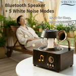 Máy Khuếch Tán Tinh Dầu Xoay Giọt Nước V98 Thiết Kế Máy Hát Vinyl Cổ Điển Đèn LED 7 Màu Điều Khiển Từ Xả | Phun Sương Siêu Âm Yên Tĩnh <30dB Dung Tích 250ml Quà Tặng Home Office — ảnh 2