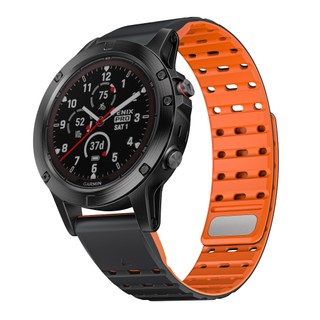 Thích hợp cho đồng hồ Garmin, dây đeo tháo nhanh màu kép từ tính thoáng khí 22MM26mm