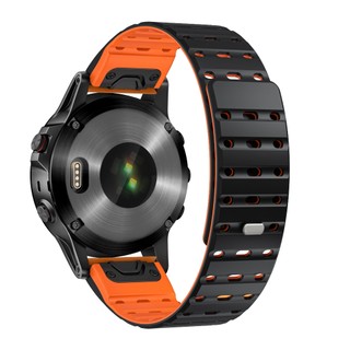 Thích hợp cho đồng hồ Garmin, dây đeo tháo nhanh màu kép từ tính thoáng khí 22MM26mm