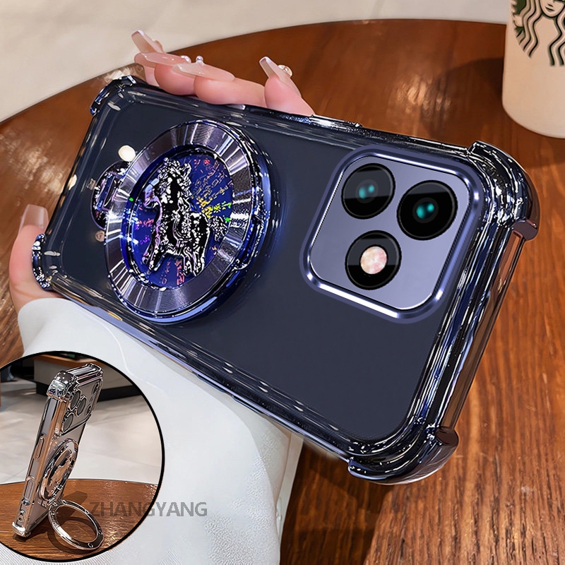 Ốp Lưng Cho Realme c53 Cao Cấp Trong Suốt Chống Rơi Ốp Lưng Điện Thoại Laser Hoạt Hình 3D Thẩm Mỹ Thiết Kế Mới