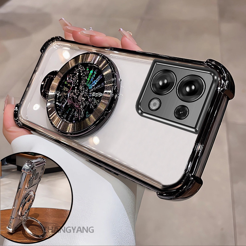 Ốp Lưng Cho OPPO Reno 8 5G Reno 8 Pro 5G Cao Cấp Trong Suốt Chống Rơi Vỏ Điện Thoại Thẩm Mỹ 3D Hoạt Hình Laser Đế Điện Thoại Thiết Kế Mới