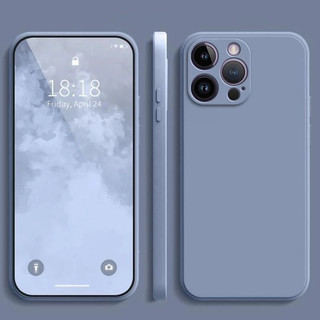 Dành Cho iPhone 15 16 16E 15 Plus 16 Plus 15 Pro 16 Pro 15 Pro Max 16 Pro Max Ốp Lưng Silicon Mềm Màu Nguyên Chất Chống Sốc Ốp Lưng Điện Thoại