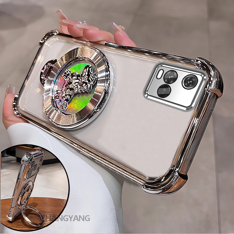 Ốp Lưng Cho VIVO Y21 Y21s Y21a Y21t Y33s 4G Cao Cấp Trong Suốt Chống Rơi Điện Thoại Thẩm Mỹ 3D Hoạt Hình Laser Đế Điện Thoại Thiết Kế Mới
