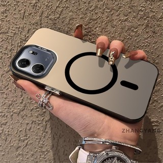 Ốp Lưng Cho OPPO A5X Vỏ Điện Thoại Chống Rơi Mờ Cao Cấp Có Vòng Hút Từ Tính Cùng Màu Thiết Kế Mới Miễn Phí Tinh Tế Treo Dây