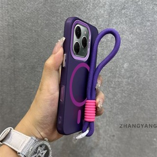 Ốp Lưng Cho OPPO Reno 15F Reno 15 5G Reno 15 Pro 5G Vỏ Điện Thoại Chống Rơi mờ Cao Cấp Có Vòng Hút Từ Cùng Màu Thiết Kế Mới Miễn Phí Tinh Tế Dây Treo