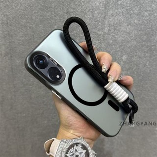Ốp Lưng Cho OPPO Reno 8T 5G Reno 8T 4G Vỏ Điện Thoại Chống Rơi mờ Cao Cấp Có Vòng Hút Từ Tính Cùng Màu Thiết Kế Mới Miễn Phí Dây Treo Tinh Tế