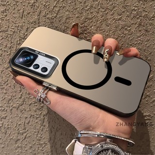 Ốp Lưng Cho Xiaomi 12T 12T Pro 12 12 Lite Ốp Điện Thoại Chống Rơi Cao Cấp Có Vòng Hút Từ Tính Cùng Màu Thiết Kế Mới Miễn Phí Tinh Tế Treo Dây