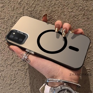 Ốp Lưng Dành Cho Samsung A03S A02S Ốp Điện Thoại Chống Rơi Cao Cấp Có Vòng Hút Từ Tính Cùng Màu Thiết Kế Mới Miễn Phí Tinh Tế Treo Dây