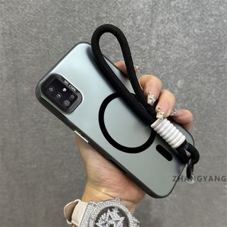 Ốp Lưng Dành Cho Samsung A51 A71 Vỏ Điện Thoại Chống Rơi Cao Cấp Có Vòng Hút Từ Tính Cùng Màu Thiết Kế Mới Miễn Phí Tinh Tế Treo Dây