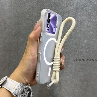Ốp Lưng Cho TECNO SPARK 8 8c 9 Vỏ Điện Thoại Chống Rơi Mờ Cao Cấp Có Vòng Hút Từ Cùng Màu Thiết Kế Mới Miễn Phí Tinh Tế Treo Dây