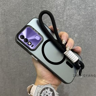 Ốp Lưng Cho TECNO SPARK 8 8c 9 Vỏ Điện Thoại Chống Rơi Mờ Cao Cấp Có Vòng Hút Từ Cùng Màu Thiết Kế Mới Miễn Phí Tinh Tế Treo Dây