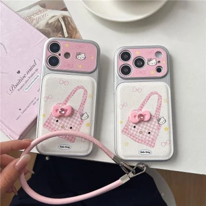 IPhone 17 Pro max 16 Pro max Mẫu túi mua sắm Chất liệu PU Vỏ điện thoại