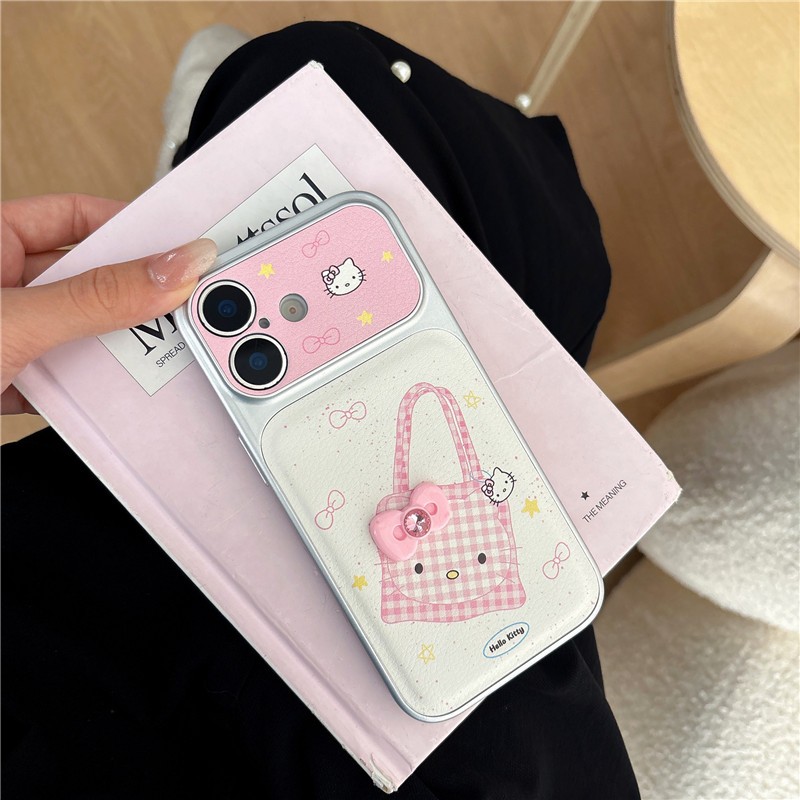 IPhone 17 Pro max 16 Pro max Mẫu túi mua sắm Chất liệu PU Vỏ điện thoại