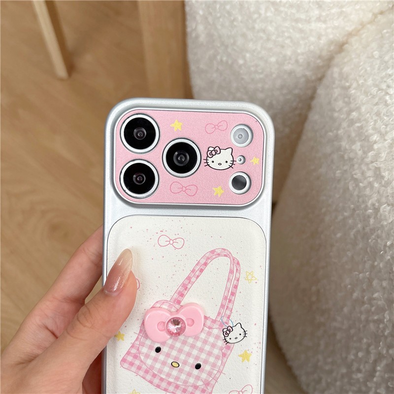 IPhone 17 Pro max 16 Pro max Mẫu túi mua sắm Chất liệu PU Vỏ điện thoại