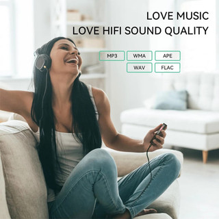 64G MP4 Player HIFI Chất Lượng Âm Thanh Loa Tích Hợp Máy Nghe Nhạc Di Động Màn Hình Màu 1.8 Inch Walkman Bluetooth 5.4