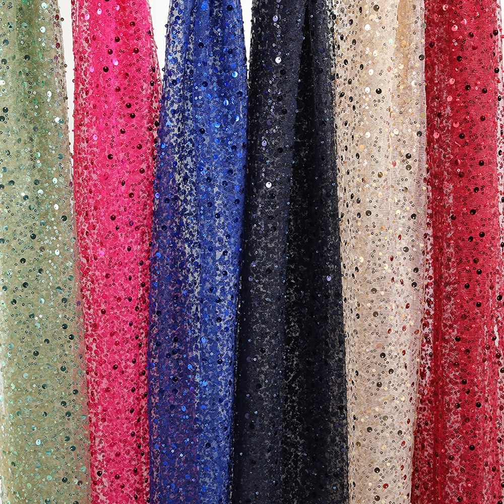 Váy Cưới Sequin với Hạt Bọt và Ren Thêu - DIY Thời Trang