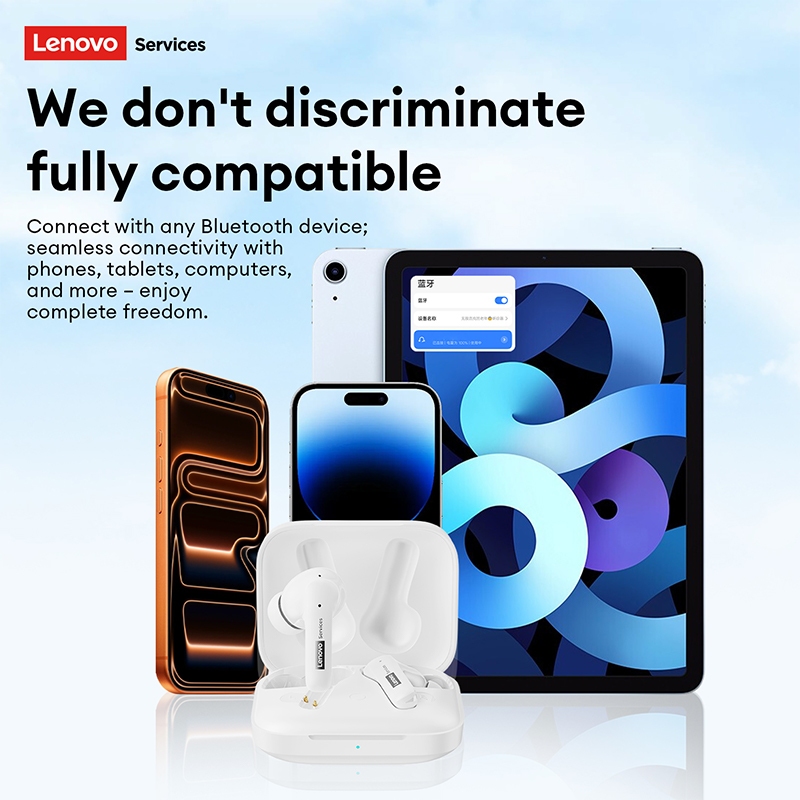 Lenovo TWS Le215 Tai Nghe Nhét Tai Không Dây Bluetooth 6.0 Chống Nước IPX4 28h | BigBuy360 - bigbuy360.vn