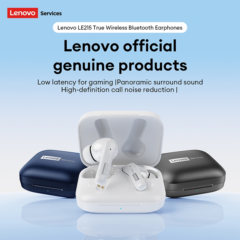 Lenovo TWS Le215 Tai Nghe Nhét Tai Không Dây Bluetooth 6.0 Chống Nước IPX4 28h | BigBuy360 - bigbuy360.vn