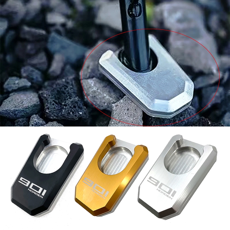 Dành Cho Husqvarna Norden 901 2022 2023 CNC Nhôm Chân Đế Bên Đứng Mở Rộng Tấm Phóng To Tấm NORDEN901 Phụ Kiện