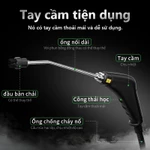 Máy làm sạch bằng hơi nước cao áp di động PZZ, làm sạch nhanh khe sofa, đồ gỗ chạm khắc, diệt khuẩn 99,99%. — ảnh 6