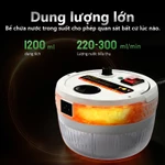 Máy làm sạch bằng hơi nước cao áp di động PZZ, làm sạch nhanh khe sofa, đồ gỗ chạm khắc, diệt khuẩn 99,99%. — ảnh 3