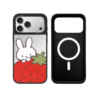 Từ Tính Không Dây Cho iPhone 17 16 15 14 13 12 11 Pro Max Plus Dễ Thương Miffy Cạnh Đen Cứng Ốp điện thoại Ốp điện thoại Khắc Logo