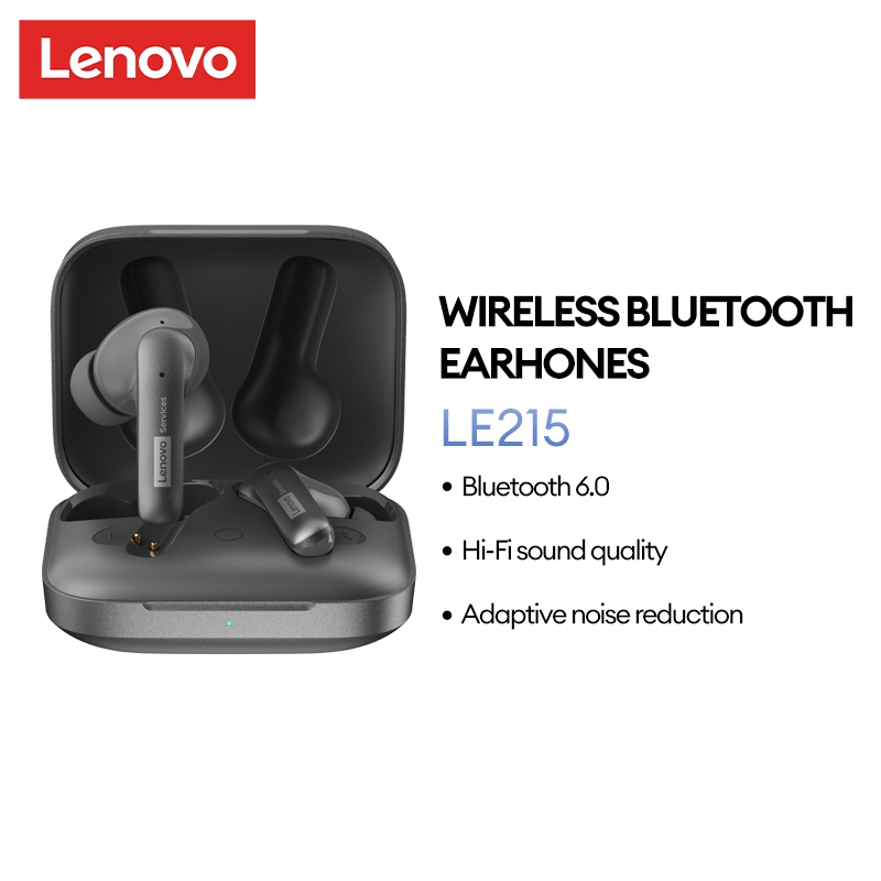 Lenovo TWS Le215 Tai Nghe Nhét Tai Không Dây Bluetooth 6.0 Chống Nước IPX4 28h | BigBuy360 - bigbuy360.vn