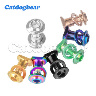 Catdogbear Titan M5 Xe Đạp C Kẹp Phanh Lục Giác Vít Đai Ốc Máy Giặt Bộ Cho Xe Đạp Phanh Giày C Kẹp Má Phanh Xe Đạp Phần
