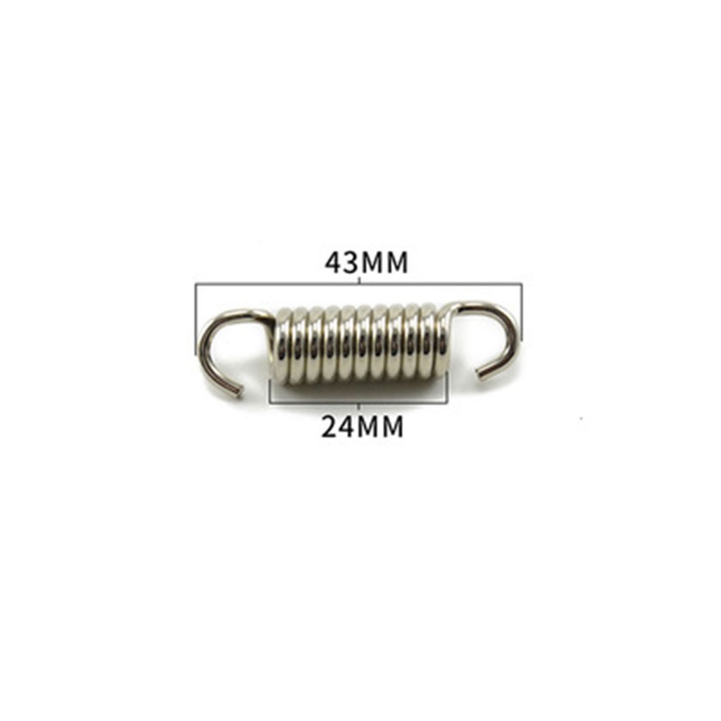 55mm 68mm Xe Máy Ống Xả Lò Xo Móc Chịu Lực Bền Thép Không Gỉ 304 ATV Xe Máy Ống Xả Lò Xo Móc