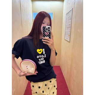 Áo thun nữ cổ tròn 100% cotton, in hình hoạt hình