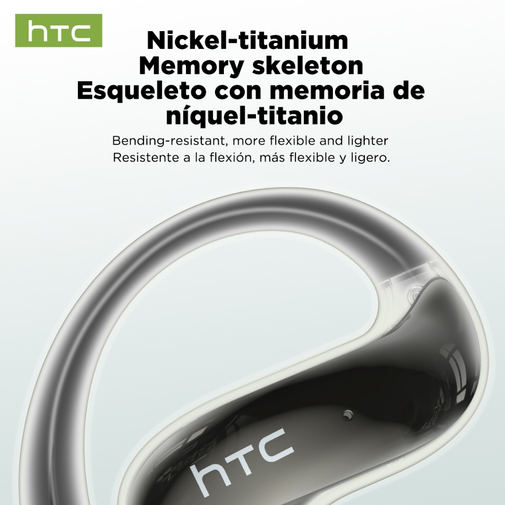 Tai nghe Bluetooth HTC NE19 AI 6.0 Hifi Stereo chống nước, giảm tiếng ồn, không dây
