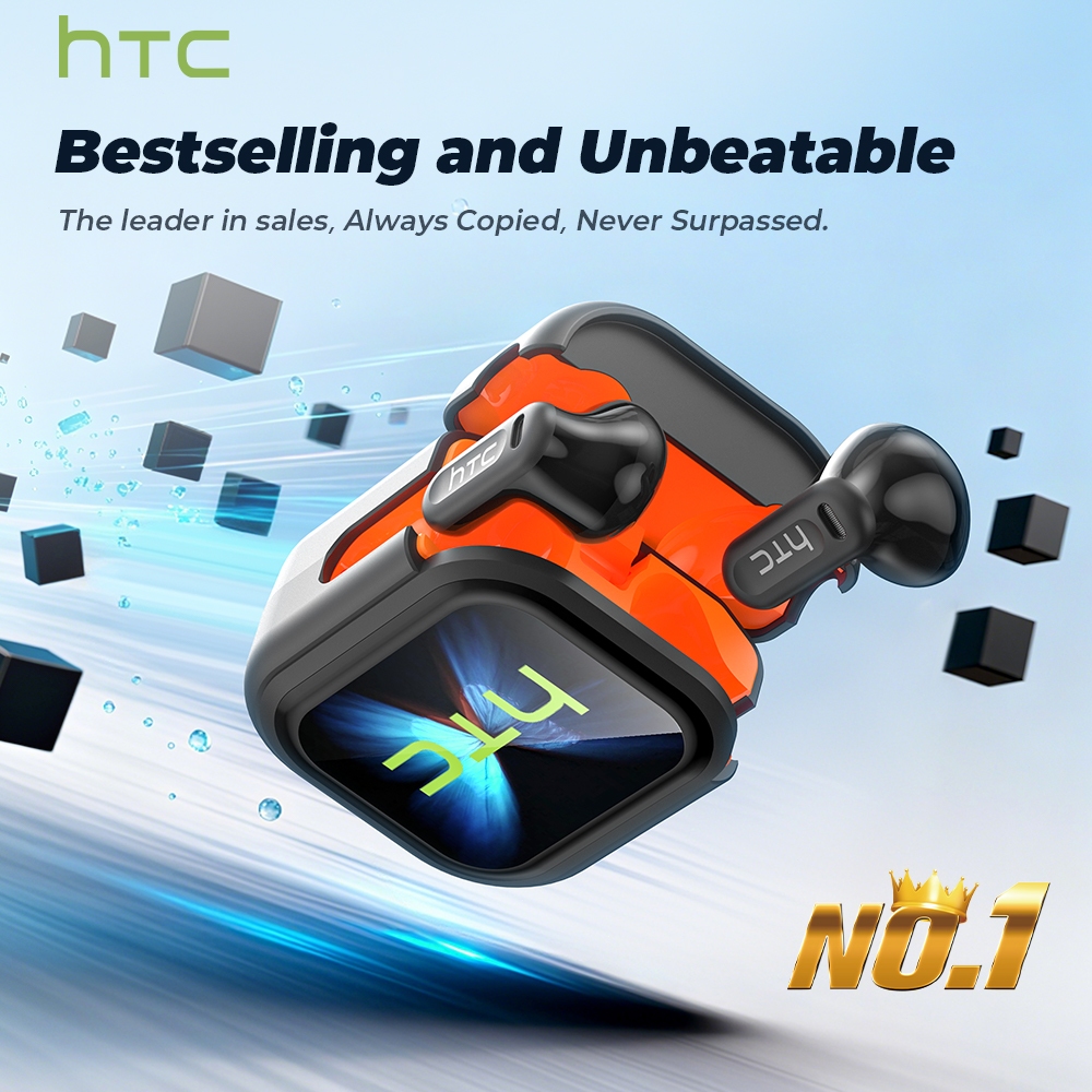 Tai nghe không dây HTC NE20 AI Translator Earbud 134 ngôn ngữ Dịch màn hình LCD thông minh Bluetooth 6.0 Chất lượng âm trầm | BigBuy360 - bigbuy360.vn
