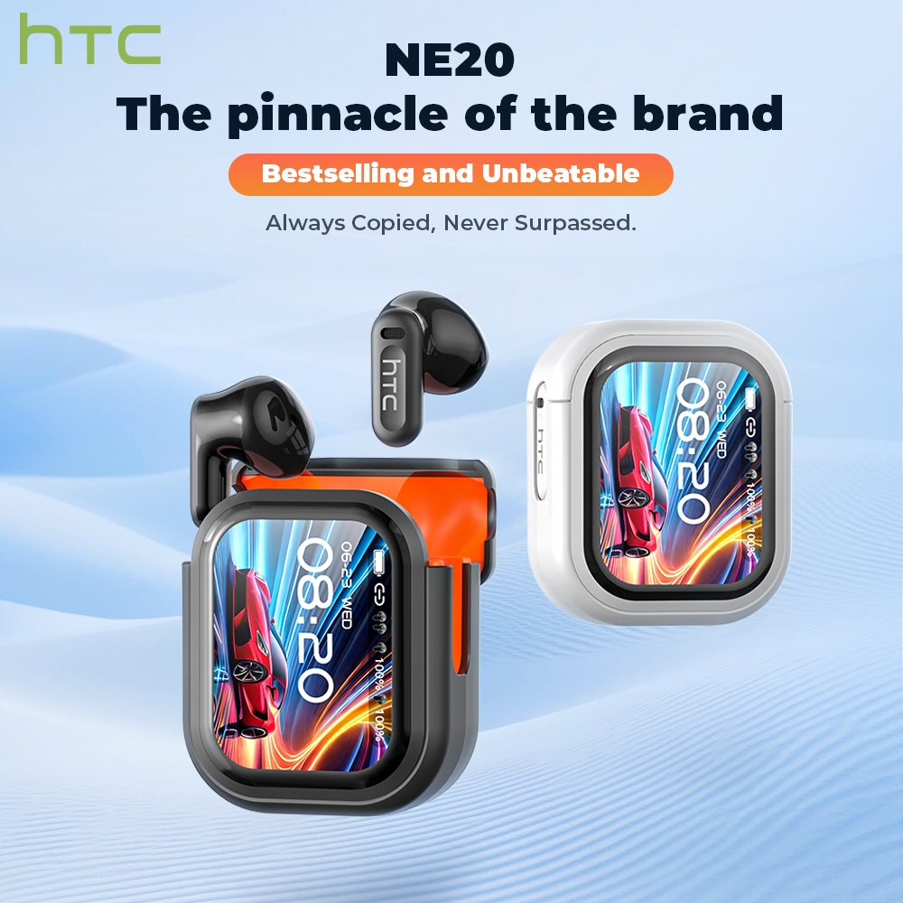 Tai nghe không dây HTC NE20 AI Translator Earbud 134 ngôn ngữ Dịch màn hình LCD thông minh Bluetooth 6.0 Chất lượng âm trầm | BigBuy360 - bigbuy360.vn