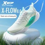 【XTEP】X-Flow 8.0 Giày chạy nam nữ siêu nhẹ, thoáng khí và mềm mại, rất phù hợp cho chạy cự ly ngắn 5 dặm và tập luyện hàng ngày(Local delivery) — ảnh 1