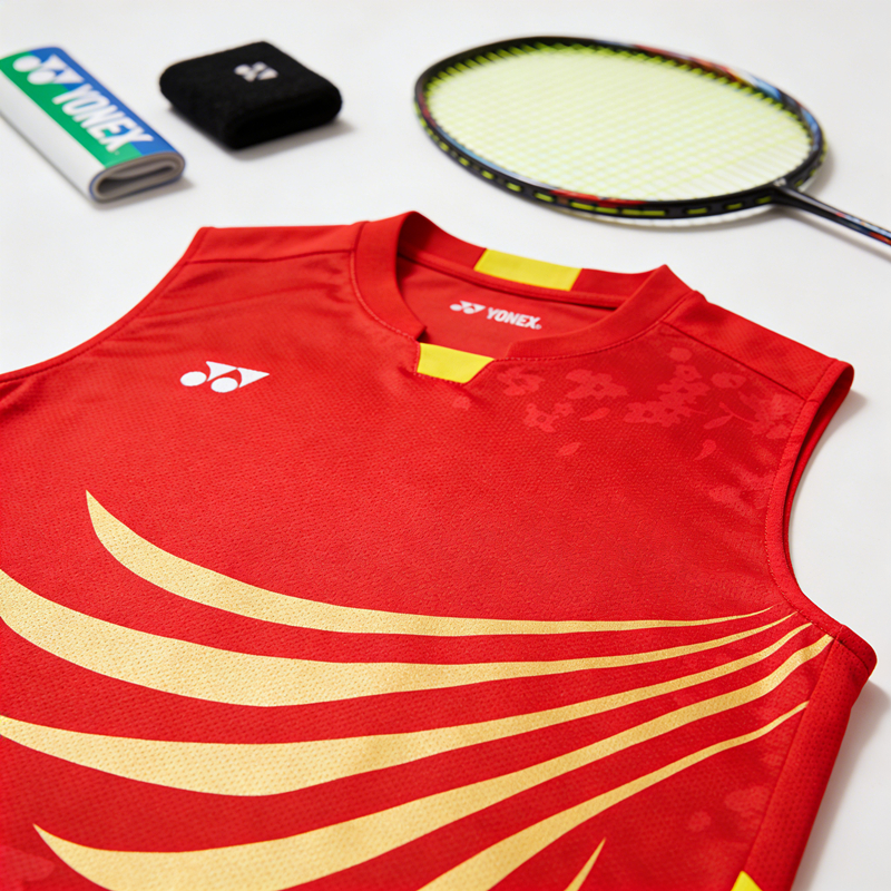 Bộ đồ cầu lông không tay YONEX, phù hợp tập luyện và thi đấu cho nam