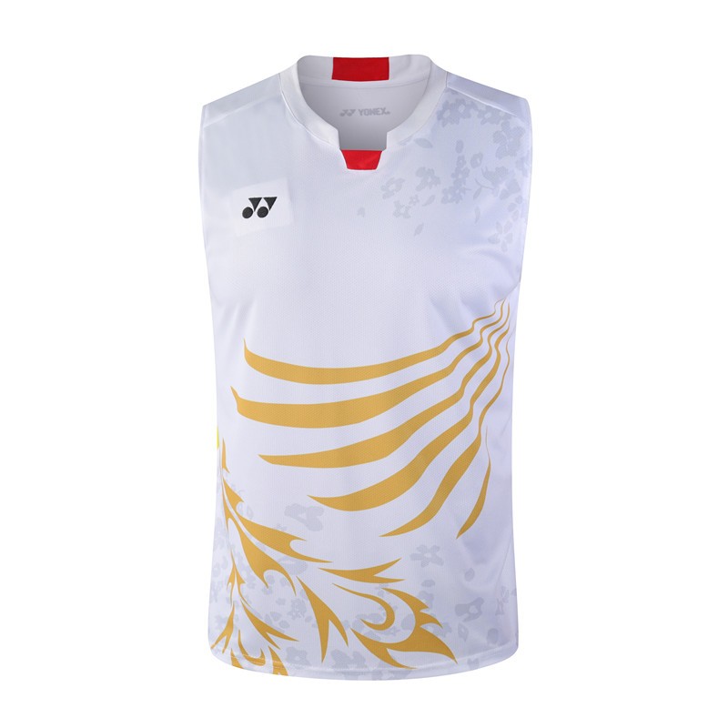Bộ đồ cầu lông không tay YONEX, phù hợp tập luyện và thi đấu cho nam