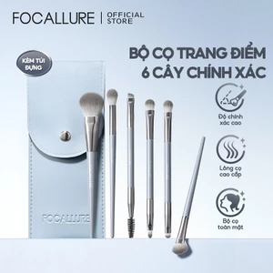Bộ cọ trang điểm 6 món chính xác FOCALLURE