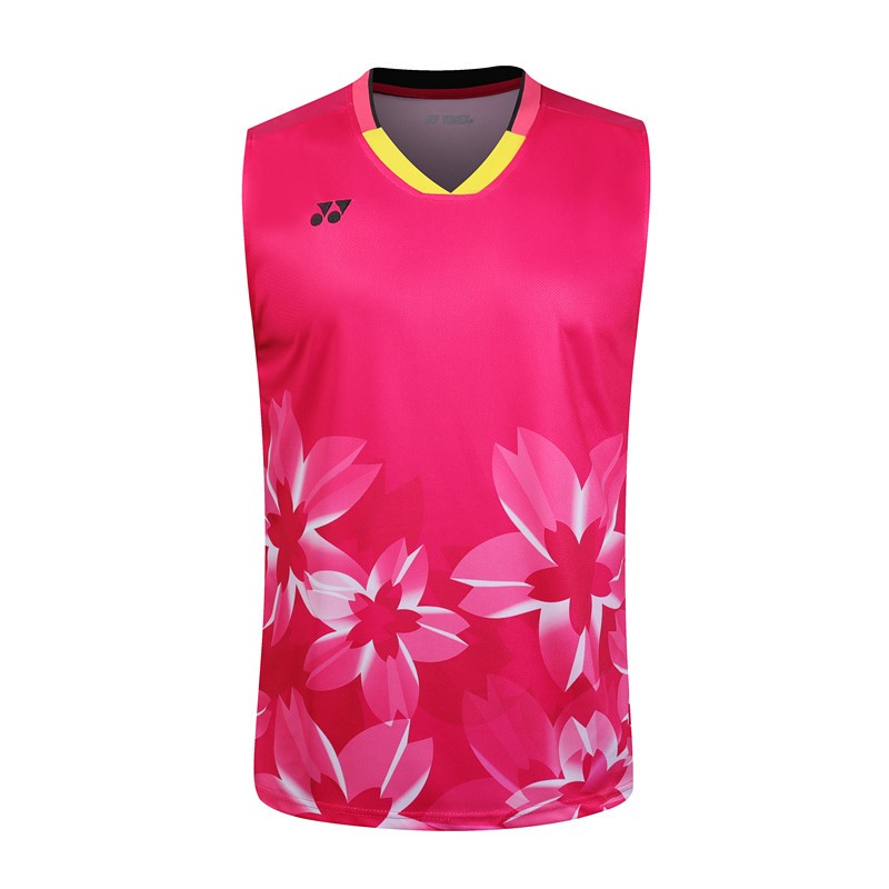 Áovest không tay YONEX dành cho luyện tập cầu lông, chất liệu khô nhanh