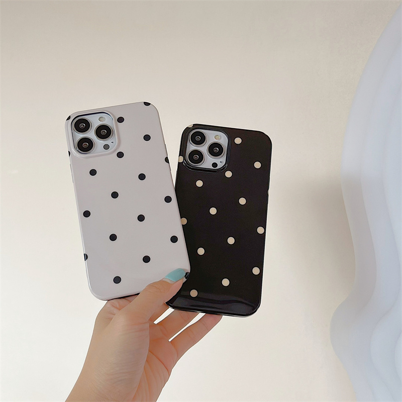 IPhone 17 Pro max 16 Pro Dot Pattern Pattern Chất liệu TPU Vỏ điện thoại xử lý IMD