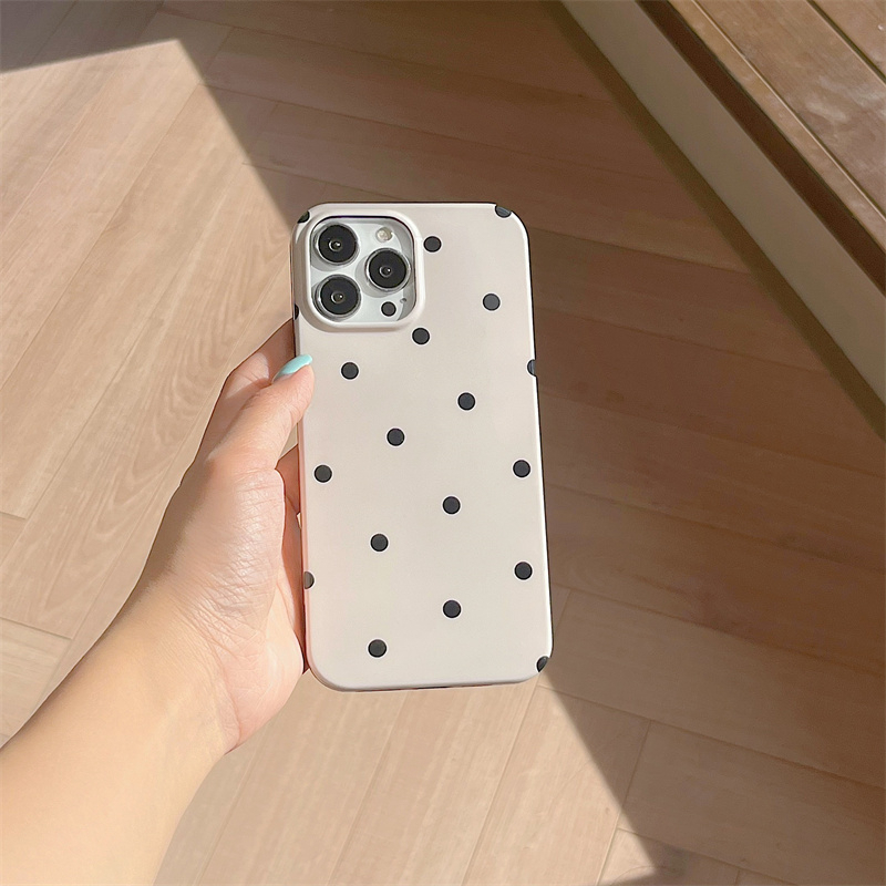 IPhone 17 Pro max 16 Pro Dot Pattern Pattern Chất liệu TPU Vỏ điện thoại xử lý IMD