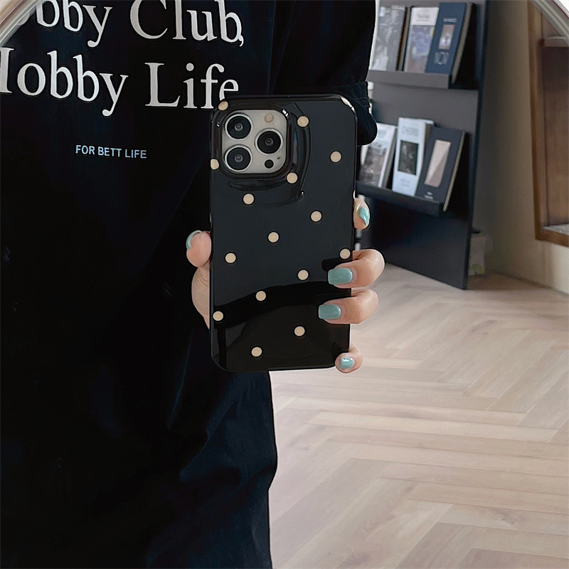 IPhone 17 Pro max 16 Pro Dot Pattern Pattern Chất liệu TPU Vỏ điện thoại xử lý IMD